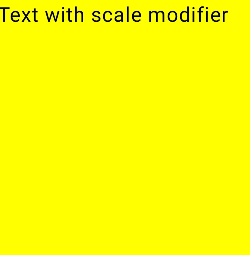 image with scale modifier 