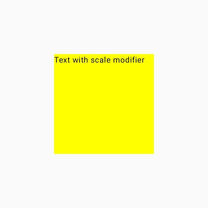 image showing scale modifier with a value below than 1