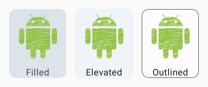 android - How to create rounded border Button using Jetpack