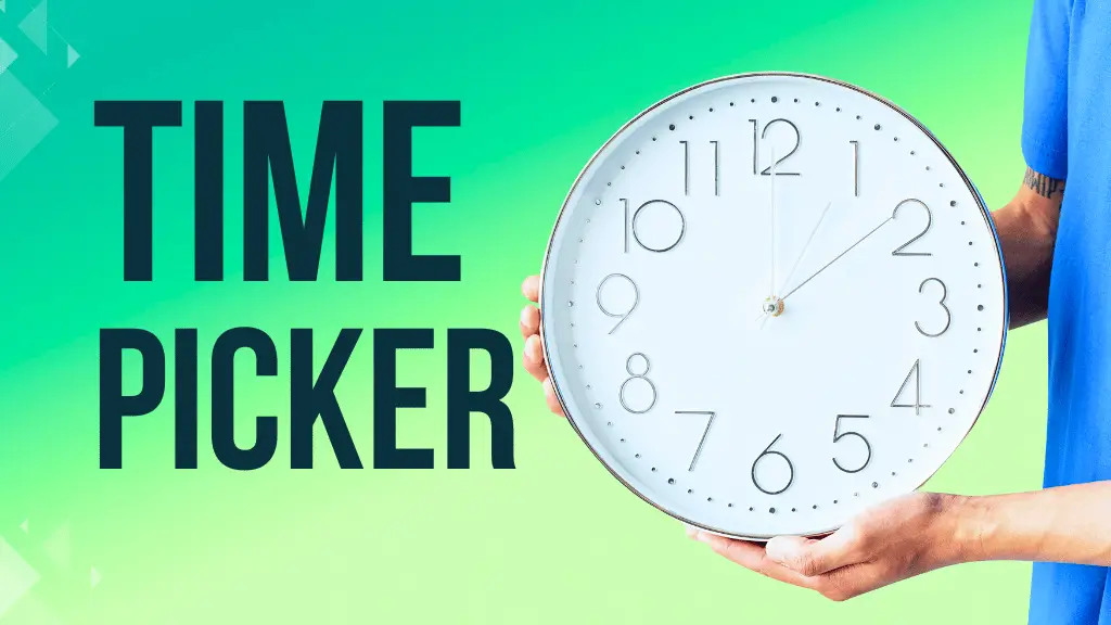 Jetpack Compose Time Picker (Material 3)